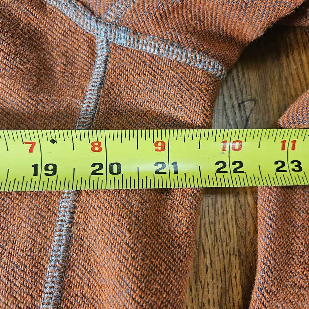 Tommy Bahama Jeans Reversible Pullover Quarter Zip‎ Sweatshirt Blue Copper - Picture 9 of 9